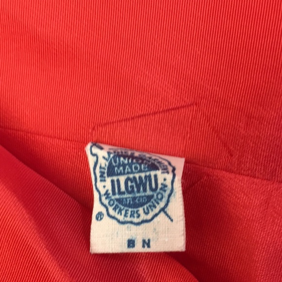 Vintage orange jacket Country Miss classic. Size M - Picture 3 of 10